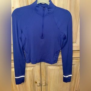 lululemon It’s Rulu Run Cropped Half Zip
